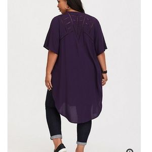 Torrid Cutout Kimono